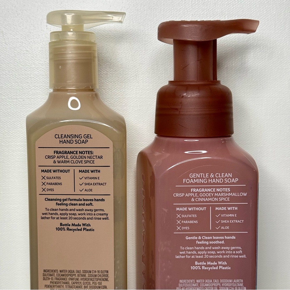 Bath & Body Works Hand Soap Leaves & Autumn S’mores NWT - Picture 4 of 4